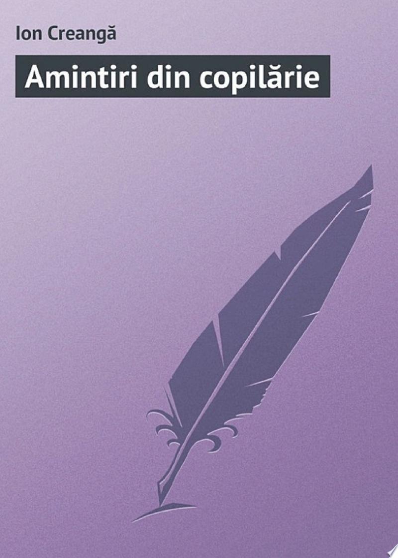 Amintiri din copilărie