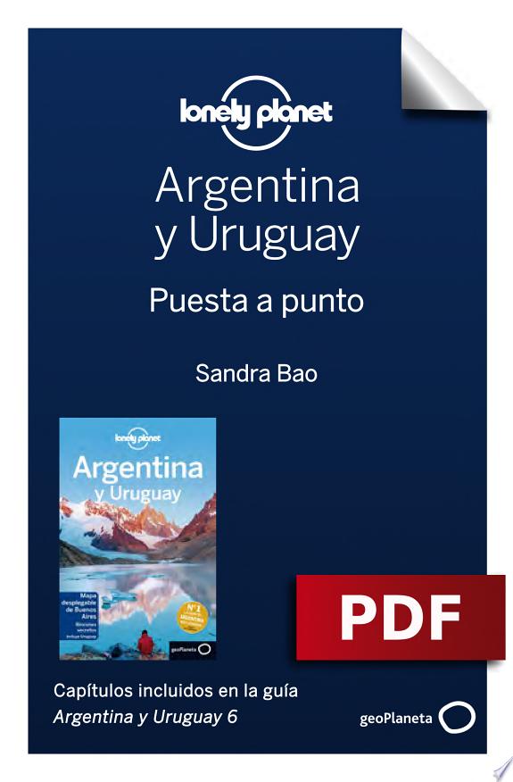 Argentina y Uruguay 6_1. Preparación del viaje