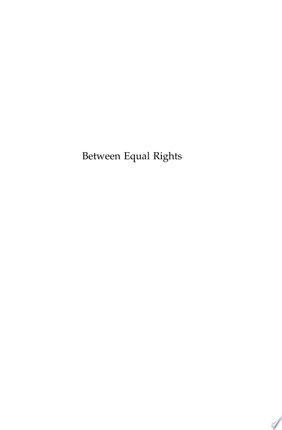 Between Equal Rights
