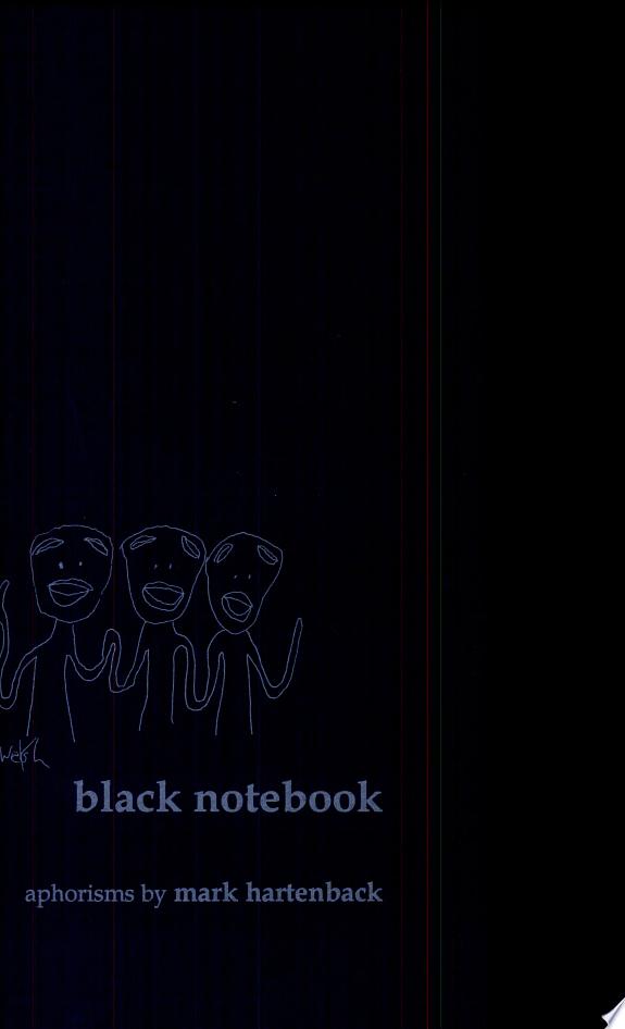 Black notebook