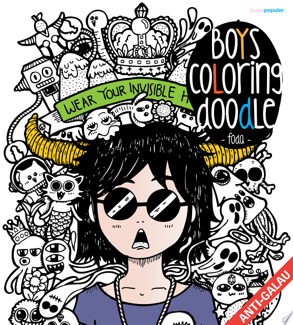 Boys Coloring Doodle