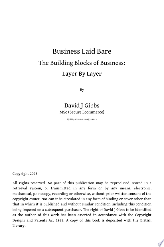 Business Laid Bare