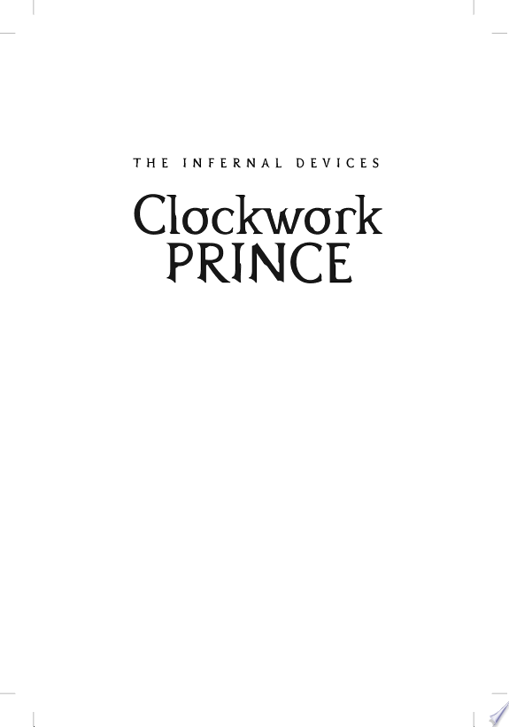 Clockwork Prince