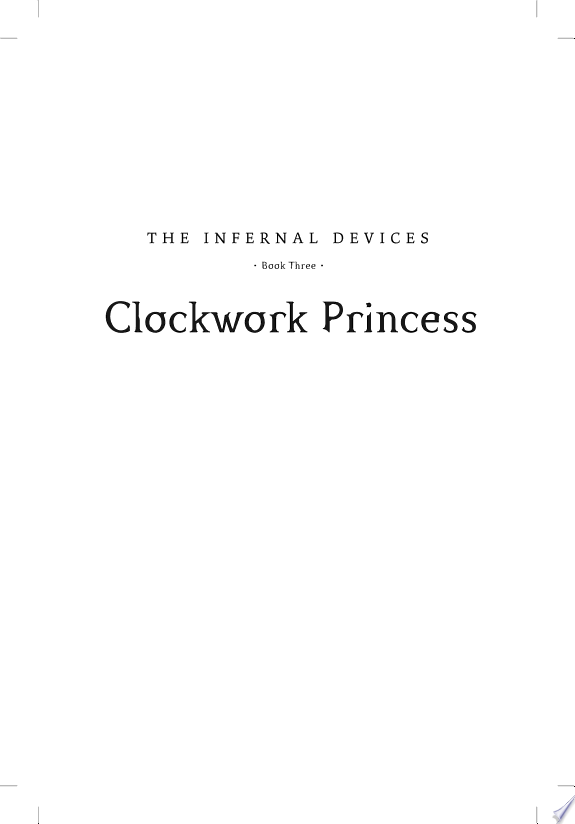Clockwork Princess