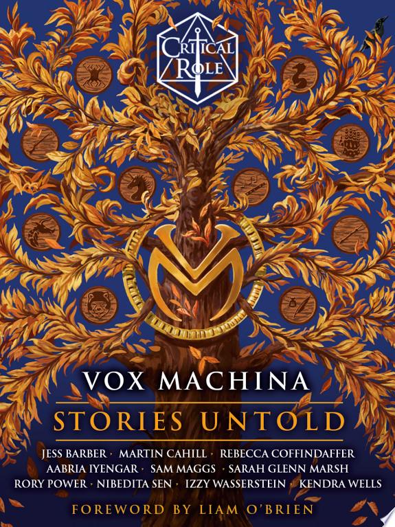 Critical Role: Vox Machina--Stories Untold