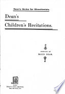 Dean's children's recitations