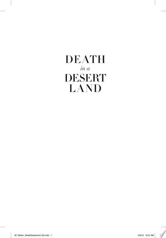 Death in a Desert Land