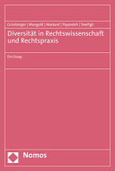Diversität in Rechtswissenschaft und Rechtspraxis