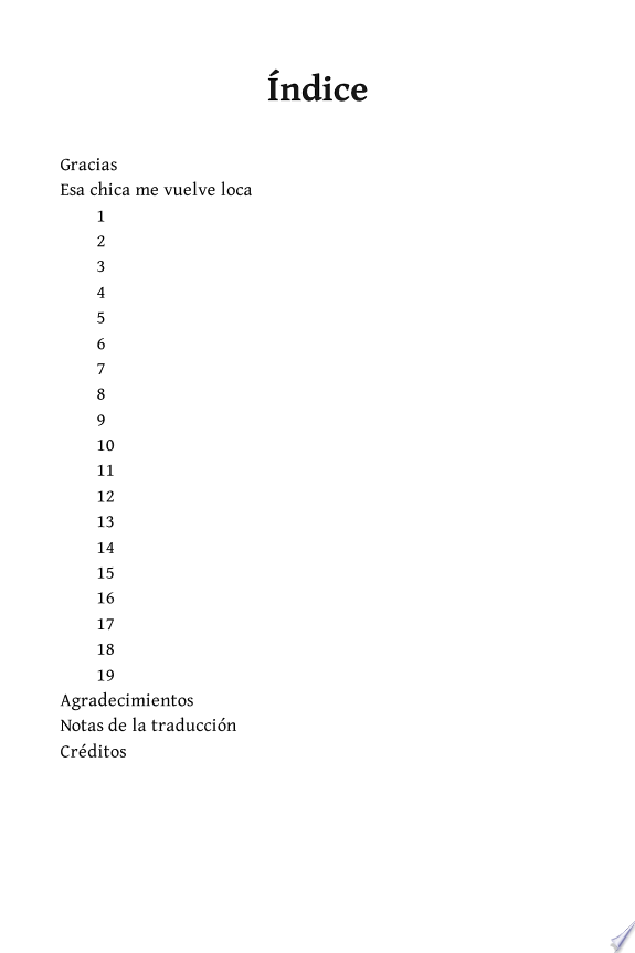 Esa chica me vuelve loca