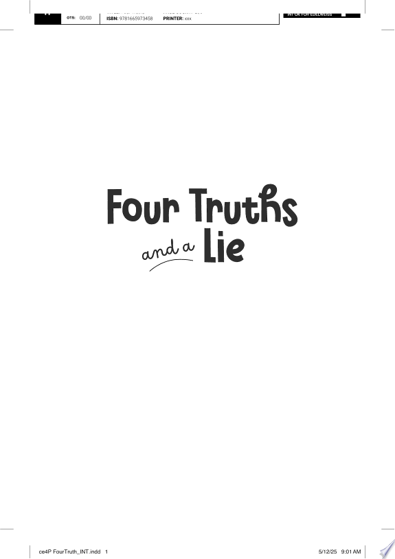 Four Truths and a Lie