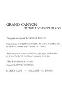 Grand Canyon of the Living Colorado
