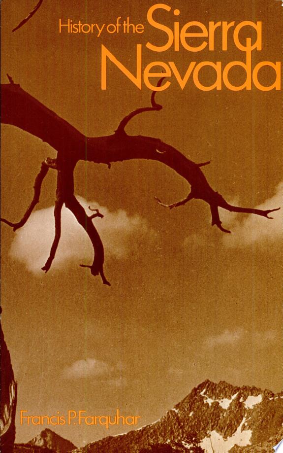 History of the Sierra Nevada