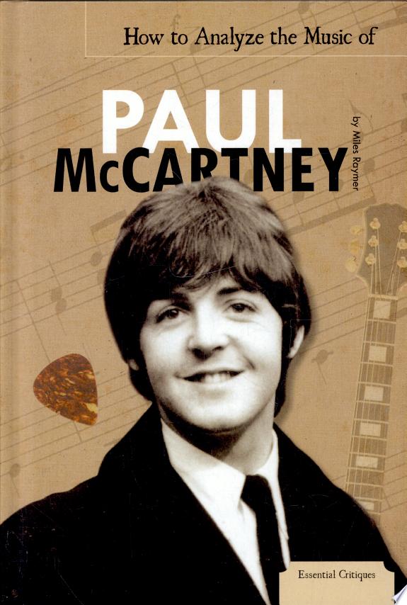 How to Analyze the Music of Paul McCartney