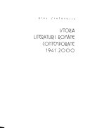 Istoria literaturii române contemporane, 1941-2000