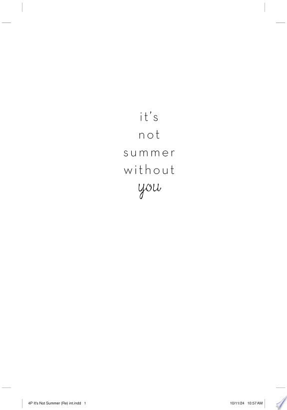 It's Not Summer Without You (Deluxe Edition)