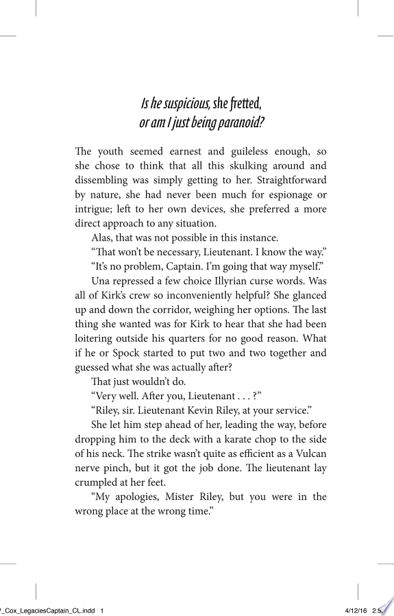 Legacies: Book 1: Captain to Captain