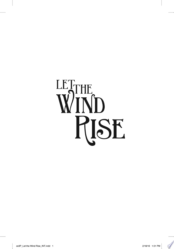 Let the Wind Rise