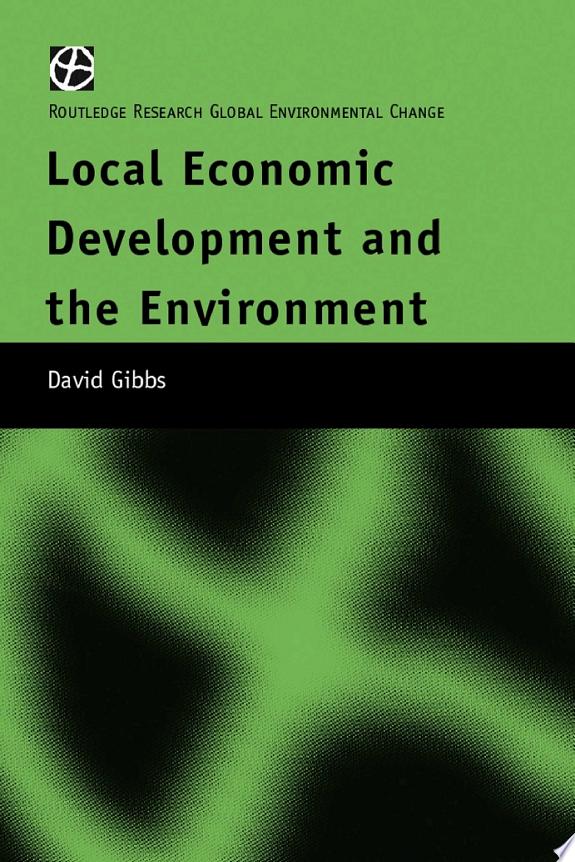 Local Economic Development and the Environment