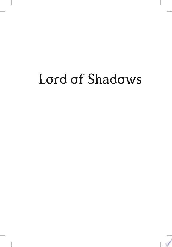 Lord of Shadows
