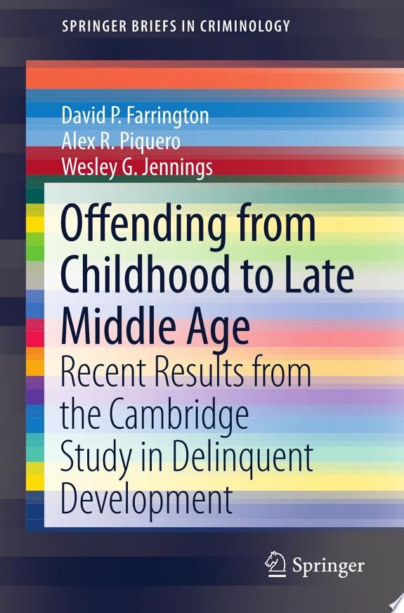 Offending from Childhood to Late Middle Age