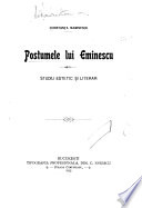 Postumele lui Eminescu