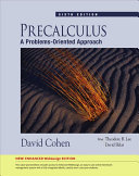 Precalculus: A Problems-Oriented Approach, Enhanced Edition
