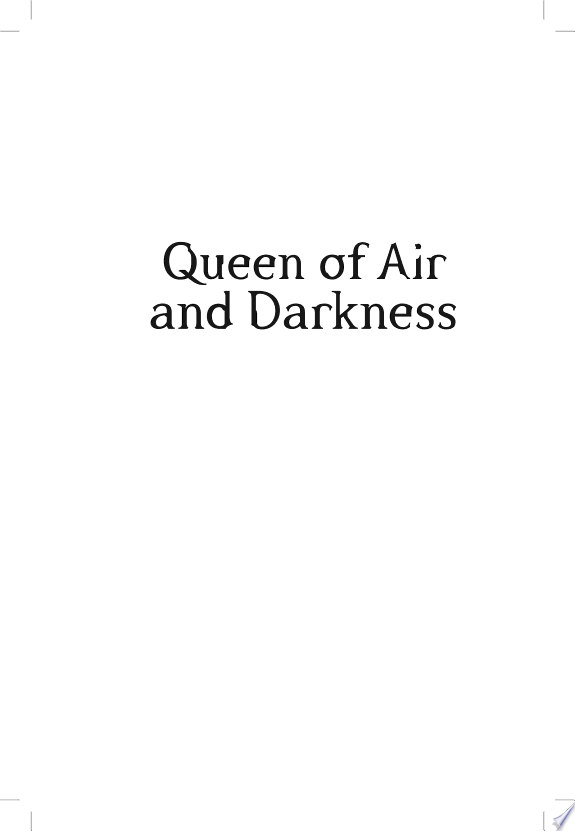 Queen of Air and Darkness