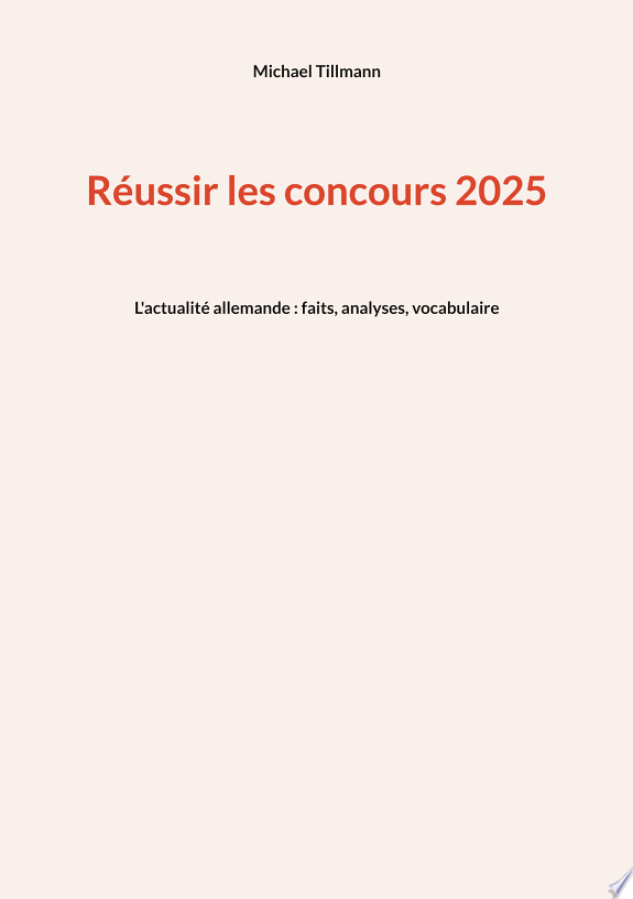 Réussir les concours 2025
