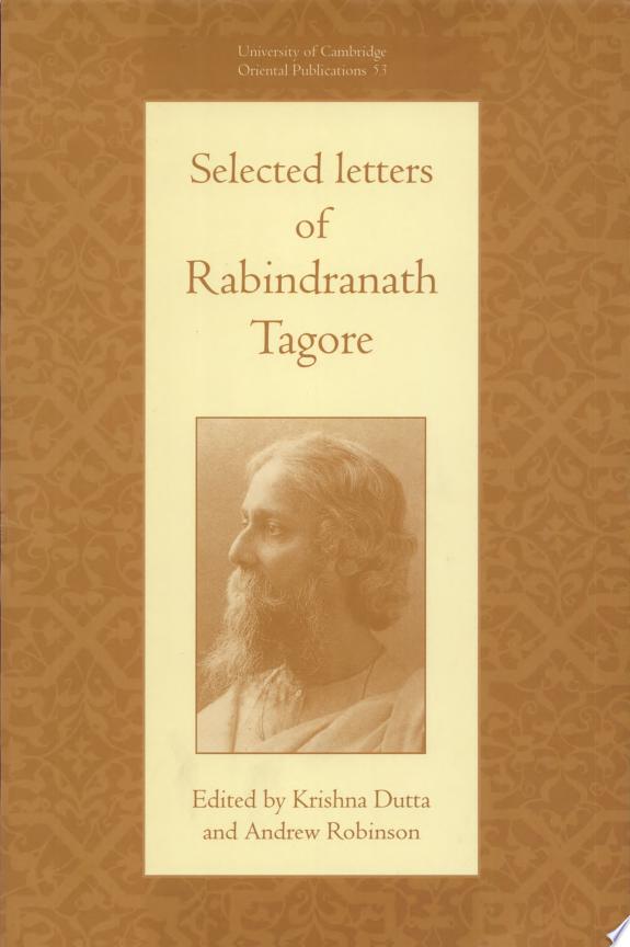 Selected Letters of Rabindranath Tagore
