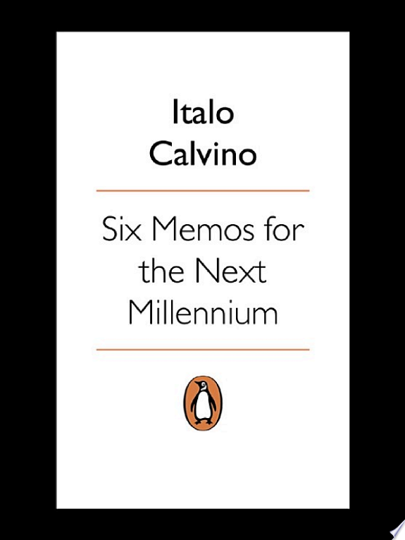 Six Memos for the Next Millennium