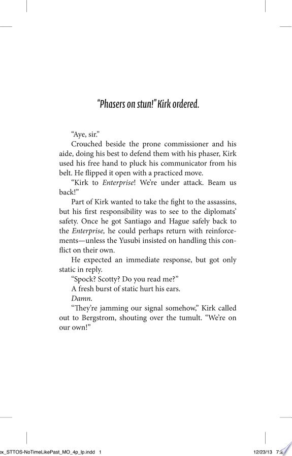 Star Trek: The Original Series: No Time Like the Past