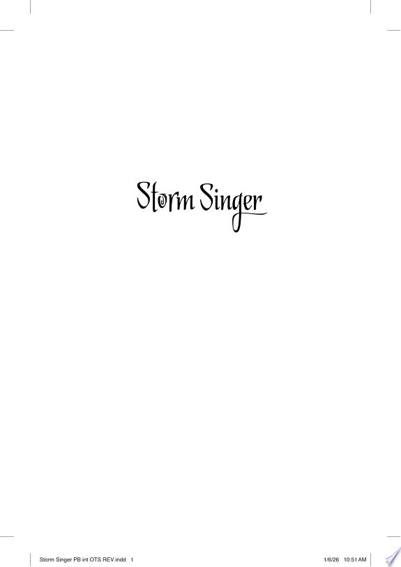 Storm Singer