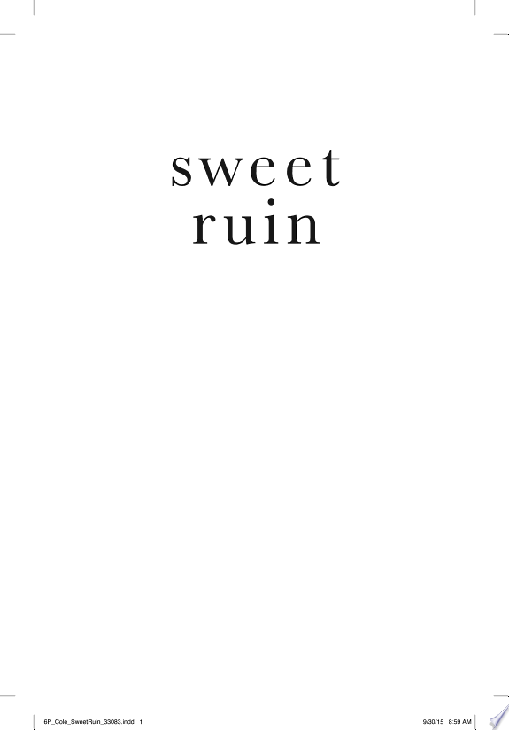 Sweet Ruin
