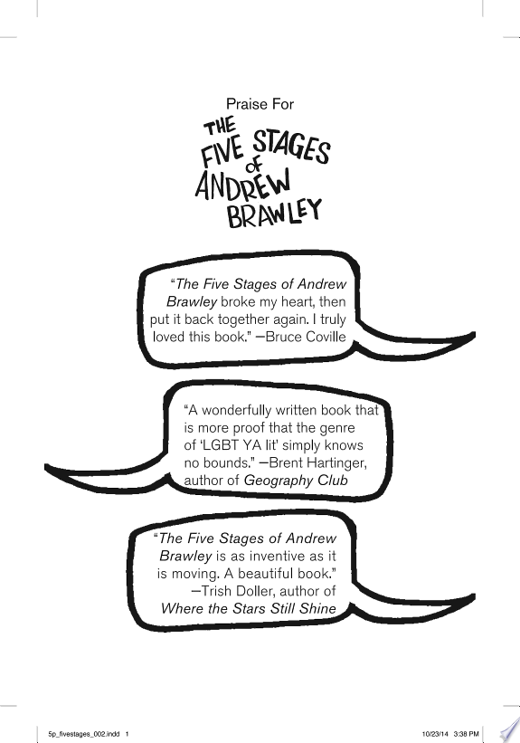 The Five Stages of Andrew Brawley