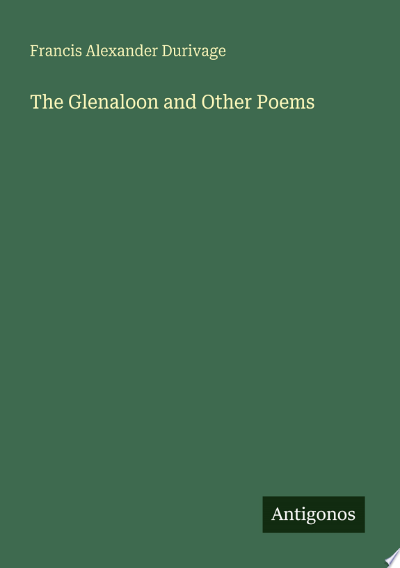 The Glenaloon and Other Poems