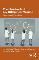 The Handbook of Sex Differences: Identifying universal sex differences
