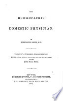 The Hom¿opathic Domestic Physicians