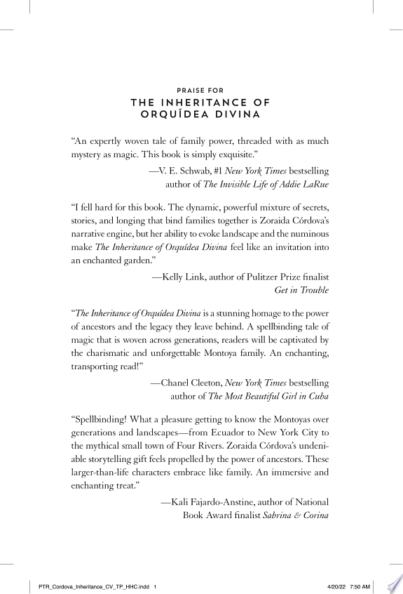 The Inheritance of Orquídea Divina