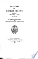 The Letters of Robert Burns
