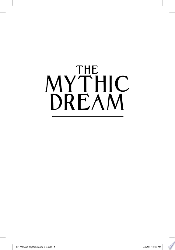 The Mythic Dream