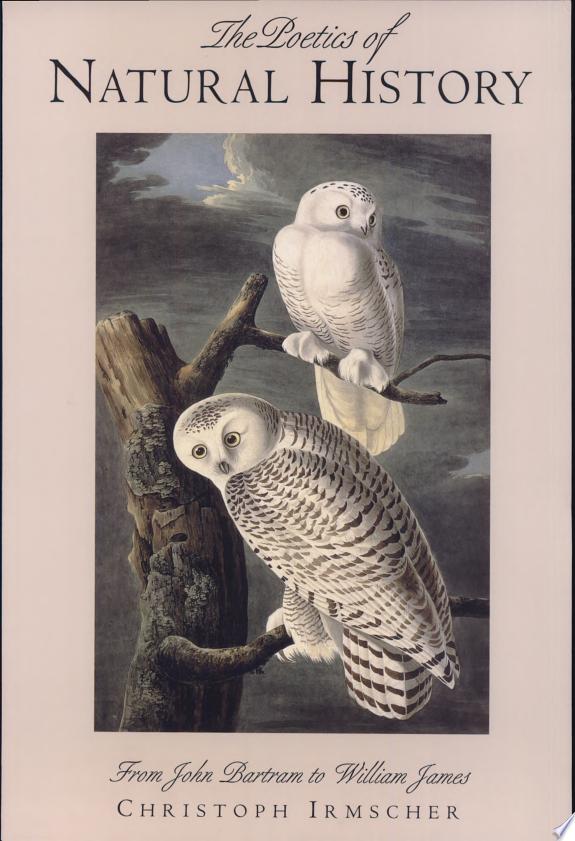 The Poetics of Natural History