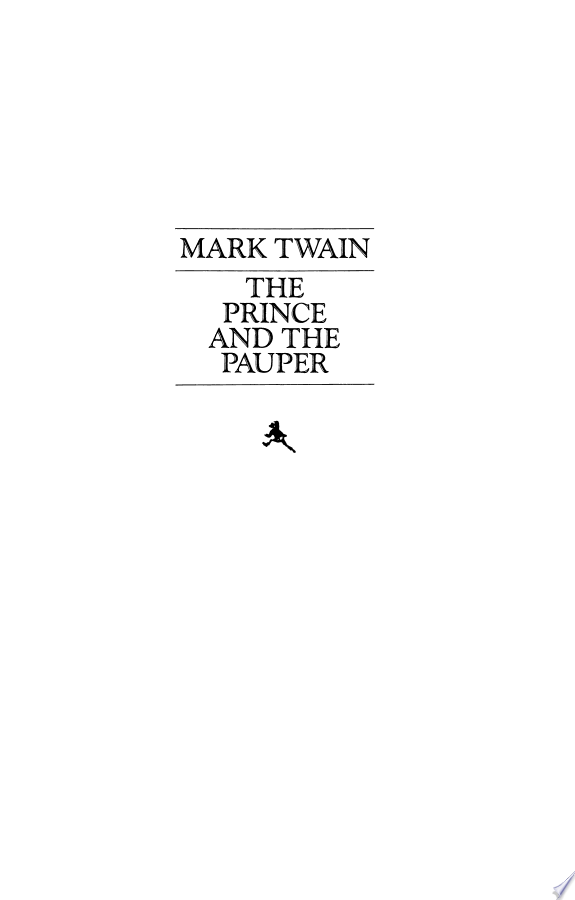 The Prince and the Pauper