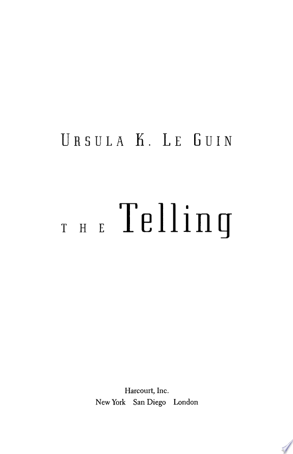 The Telling