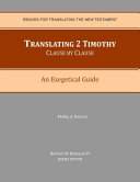 Translating 2 Timothy Clause by Clause