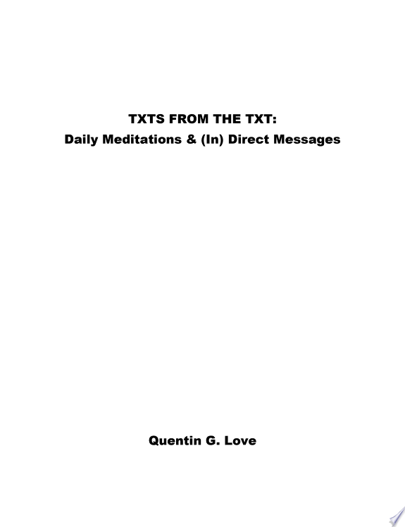 TXTS FROM THE TXT