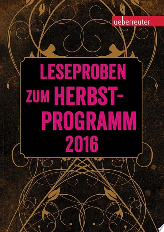 Ueberreuter Lesebuch Kinder- und Jugendbuch Herbst 2016