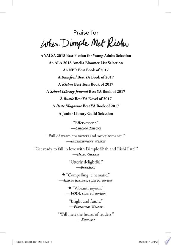 When Dimple Met Rishi