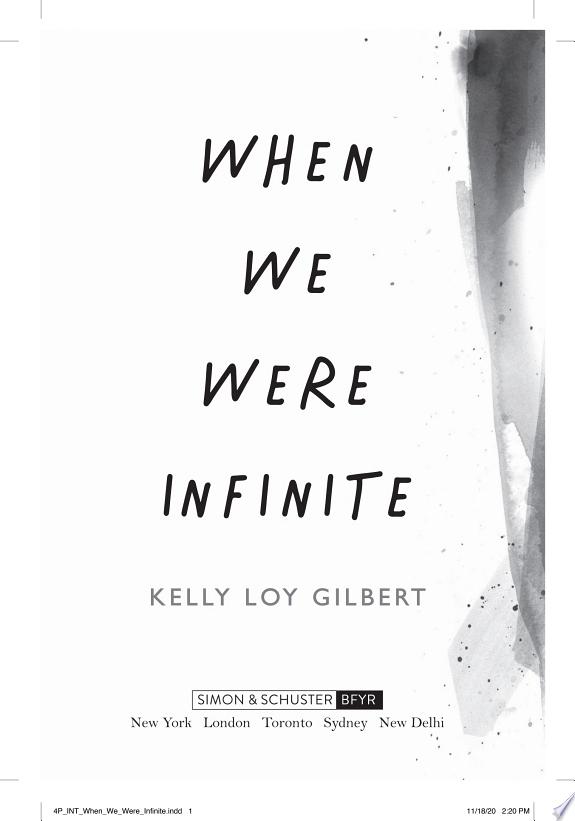When We Were Infinite