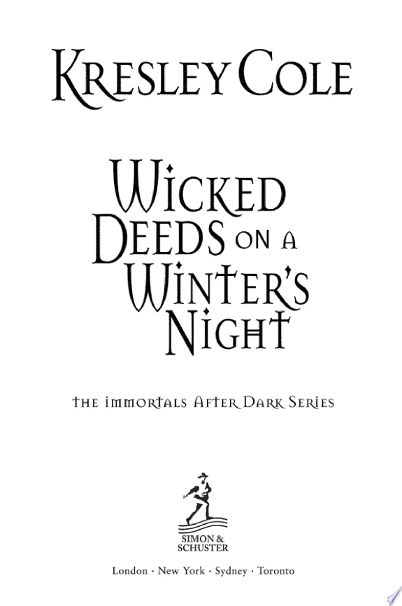 Wicked Deeds on a Winter's Night