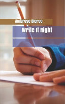 Write It Right